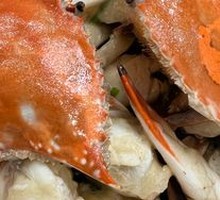 Stir-fried Live Crab with Scallion and Ginger