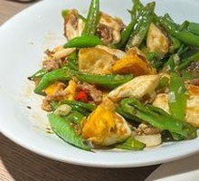 Fermented bean and egg stir-fry