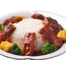 Stewed Pork Rib Rice