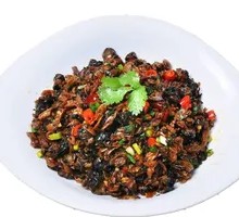 Grandma's Vegetable and Preserved Meat Wooden Bucket Rice