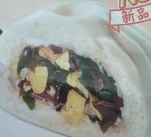 Leek Egg Mushroom Dumpling