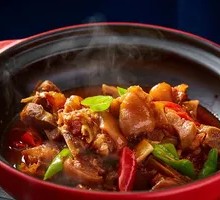 Black Pepper Pork Trotter