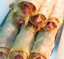 Potato Shreds Sausage Roll