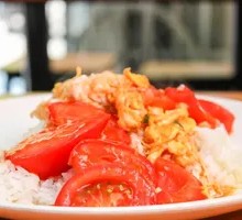 Tomato and Egg Rice Bowl
