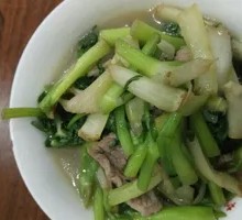 Water Celery Stir-Fried with Pork