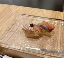 Black Truffle Golden Snapper Sushi
