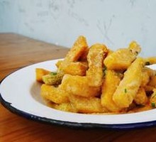 Salted Egg Yolk Pumpkin Strips