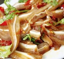 Pork Ear Rice Bowl