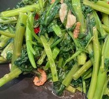 Shrimp Paste with Water Spinach