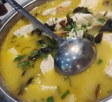 Bamboo Shoot and Tofu Hot Pot