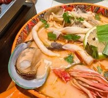 Tom Yum Seafood Soup