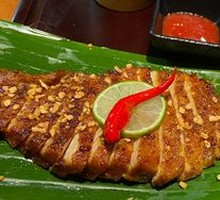 Charcoal-grilled Pork Neck Meat