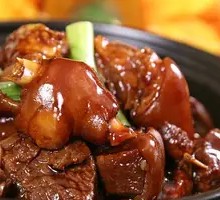 Braised Lamb Zha Li Rice