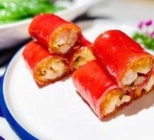Golden Shrimp Red Rice Noodle
