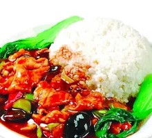 Stir-Fried Vegetables with Rice