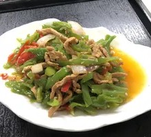 Stir-Fried Pork with Green Pepper