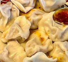Chinese cabbage and pork dumplings