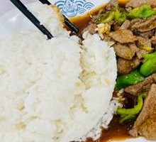 Sauce-Braised Pork Liver Rice