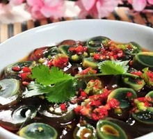 Spicy Chopped Pepper Century Egg