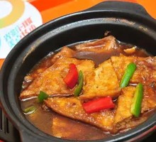 Braised Tofu with Brown Sauce