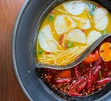 呷哺香辣牛油锅底