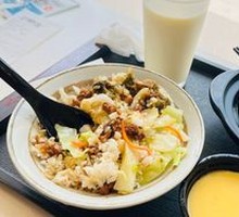 King Mushroom Braised Pork Rice