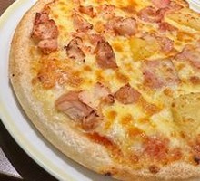 Bacon and Chicken Double Pizza