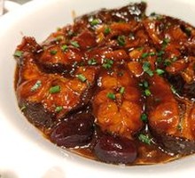 Braised Fish in Brown Sauce