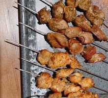Grilled Chicken Gizzards