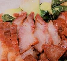 Braised Pork Ribs with Barbecue Pork Rice