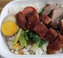 Roast Pork and Roast Duck Rice