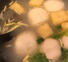 Fish Ball Soup with Filling