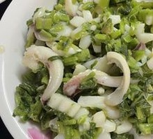 Salted Vegetable Squid