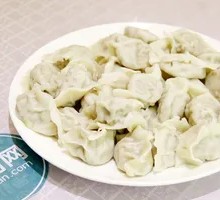 Chinese cabbage and pork dumplings