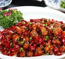 Spicy Chicken Stir-fried with Chili