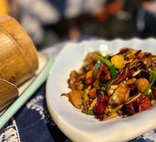 Sautéed Bullfrog with Morel Mushrooms