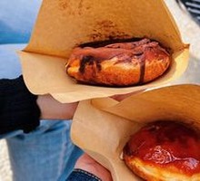 Black Truffle Chocolate Doughnut