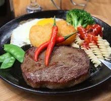 One Angus Sirloin Steak