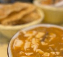 Spicy Tofu Brain and Soup Mix