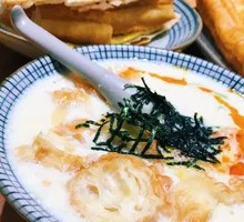 Scallion Pancake with Egg and Fried Dough Stick
