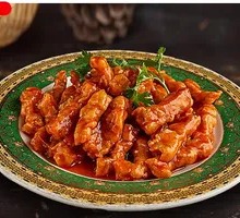 Tomato Sauce Pork Strips