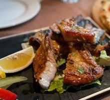Charcoal-Grilled Marinated Pork Ribs