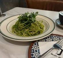 Italian Pesto Shrimp Pasta