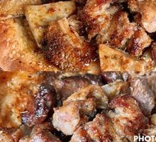 Naan Wrapped Grilled Meat