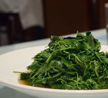 Braised Watercress with Wine