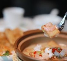 Handmade Seafood Tofu Pot