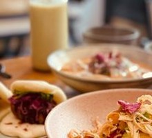 Fried Tofu Skin and Avocado Salad