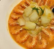 Home-style Burned Razor Shrimp