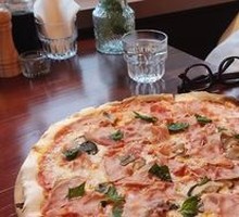 Ham and Mushroom Pizza