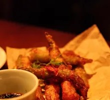 Tempura Stuffed Chili with Shrimp Paste